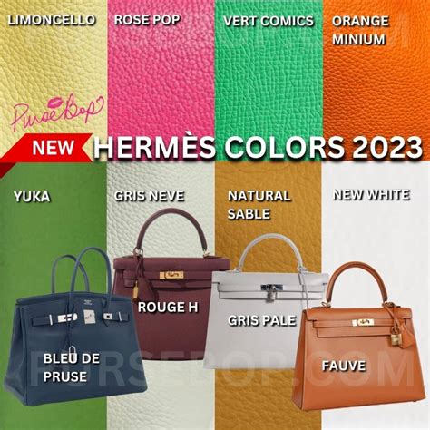 hermès colors 2024